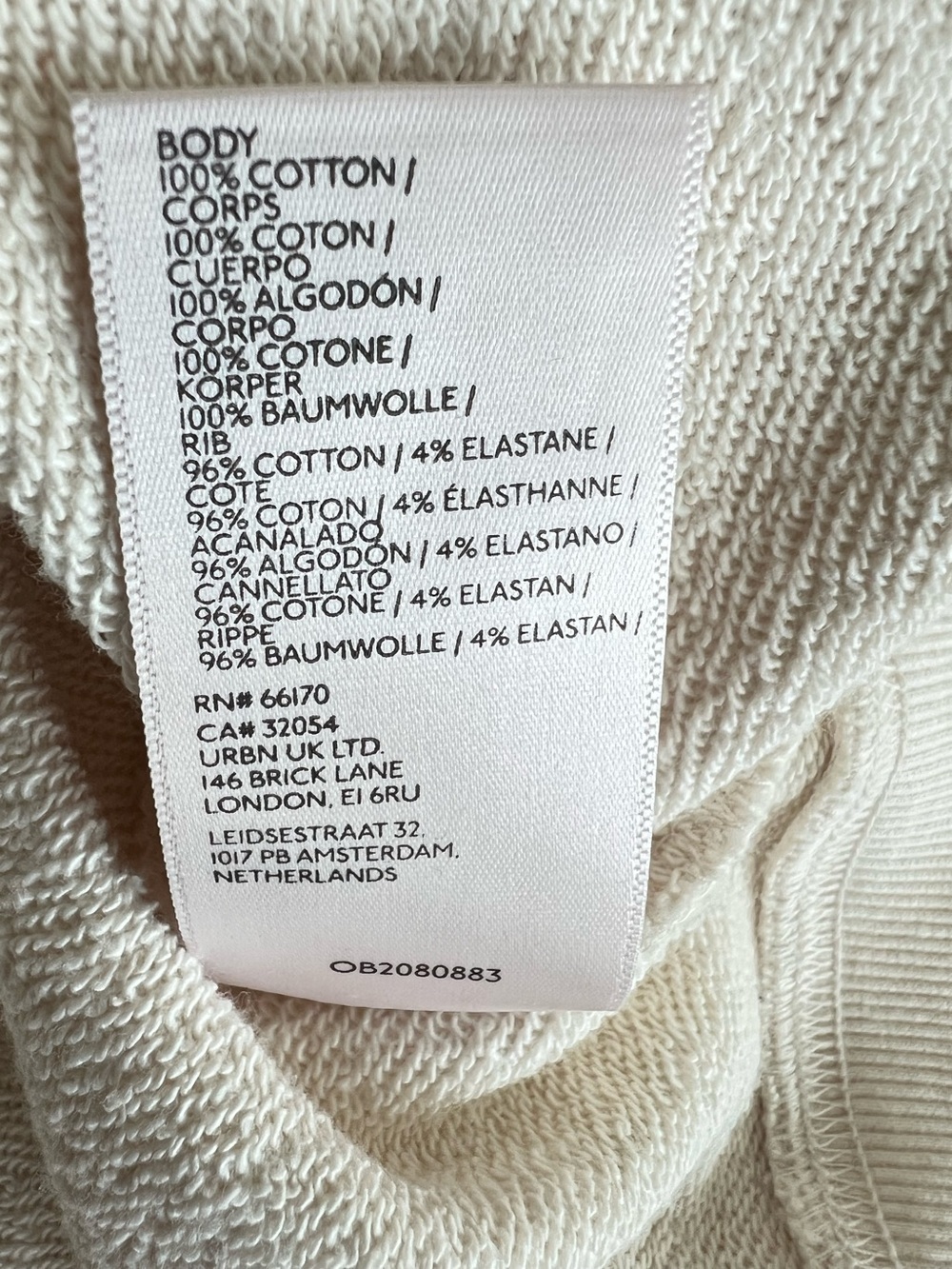 🇫🇷Anthroplogie Long-Sleeve Sweatshirt Maeve Novelty Oh Crêpe NEW Large - Picture 12 of 13